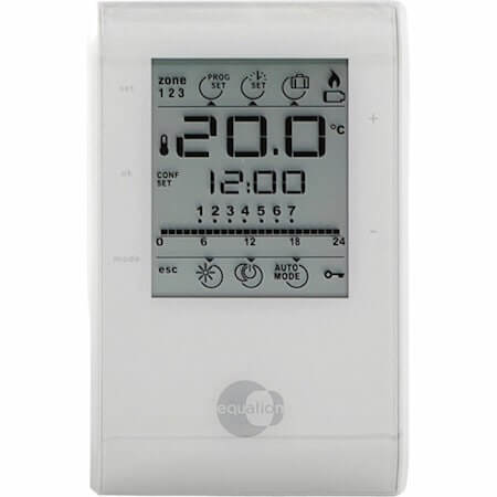 Installation thermostat d'ambiance avec ou sans fil